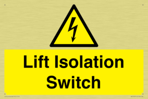 Lift Isolation Switch